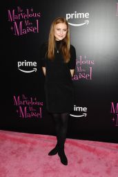 Justine Lupe – “The Marvelous Mrs. Maisel” TV Series Premiere in New York