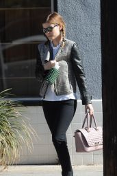 Kate Mara Casual Style - Leaves the Gym in Los Angeles 11/08/2017
