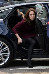 Kate Middleton - Arrives at UBS Building in London 11/08/2017