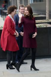 Kate Middleton - Arrives at UBS Building in London 11/08/2017