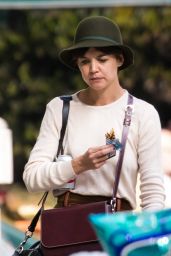 Katie Holmes Cute Style - New York City 11/05/2017