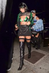 Kendall Jenner as Powerpuff Girl Buttercup - Halloween Party in West Hollywood 10/31/2017