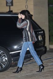 Kendall Jenner Camera Shy - Out for a Sushi Dinner in LA 11/14/2017