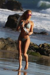 Kindly Myers - 138 Water Bikini Beach Photoshoot in Malibu 11/21/2017