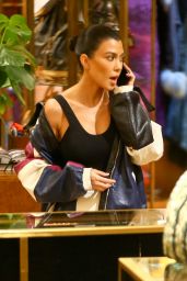 Kourtney Kardashian and Larsa Pippen - Shopping in Beverly Hills 11/27/2017