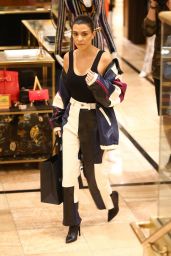 Kourtney Kardashian and Larsa Pippen - Shopping in Beverly Hills 11/27/2017