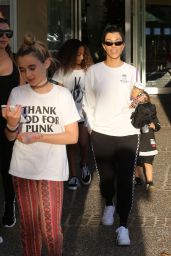 Kourtney Kardashian - Goes for Painting Pottery at Color Me Mine in Los Angeles