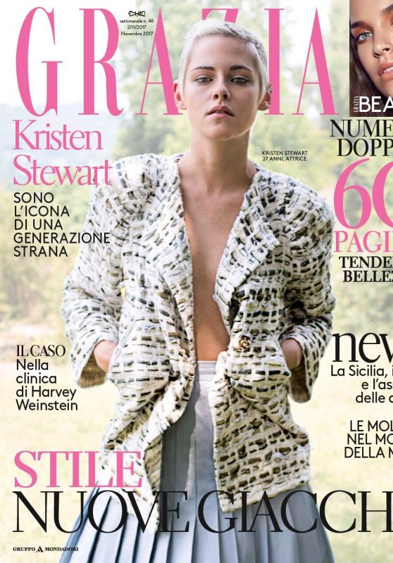 Kristen Stewart - Grazia Magazine Italy November 2nd 2017 Issue