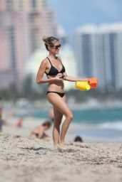 Kristin Cavallari in Bikini on the Beach in Miami 11/05/2017