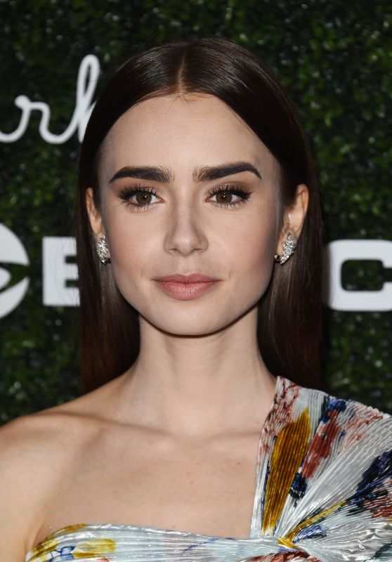 Lily Collins – 2017 GO Campaign Gala in Los Angeles