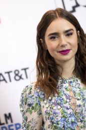 Lily Collins - Film Independent 2018 Spirit Awards Press Conference in West Hollywood 11/21/2017