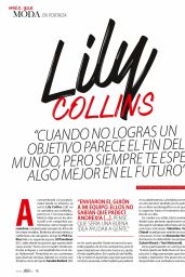Lily Collins - Stilo España Magazine December 2017 Issue