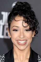 Liza Koshy – “Justice League” Red Carpet in Los Angeles