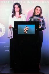 Maisie Williams & Hayley Squires - British Independent Film Awards 2017 Nominations in London