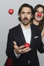 Mandy Moore - Red Nose Day Photoshoot 2017