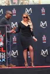 Mariah Carey - Hand and Footprint Ceremony in Hollywood 11/01/2017