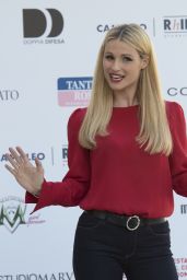 Michelle Hunziker - "Double Defense Killed in a Waiting for Judgement" Photocall in Rome 01/11/2017