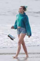 Miley Cyrus - Converse Ad Photoshoot in Venice Beach 11/16/2017