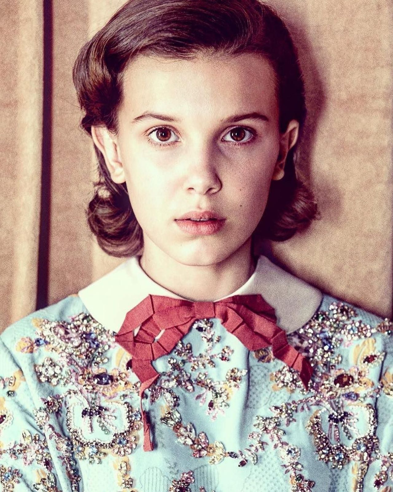 Millie Bobby Brown - Vogue UK December 2017 • CelebMafia