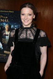 Morfydd Clark - "The Man Who Invented Christmas" Movie Premiere in London