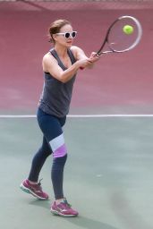 Natalie Portman - Plays Tennis in Los Feliz 11/15/2017