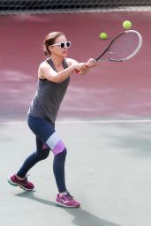 Natalie Portman - Plays Tennis in Los Feliz 11/15/2017