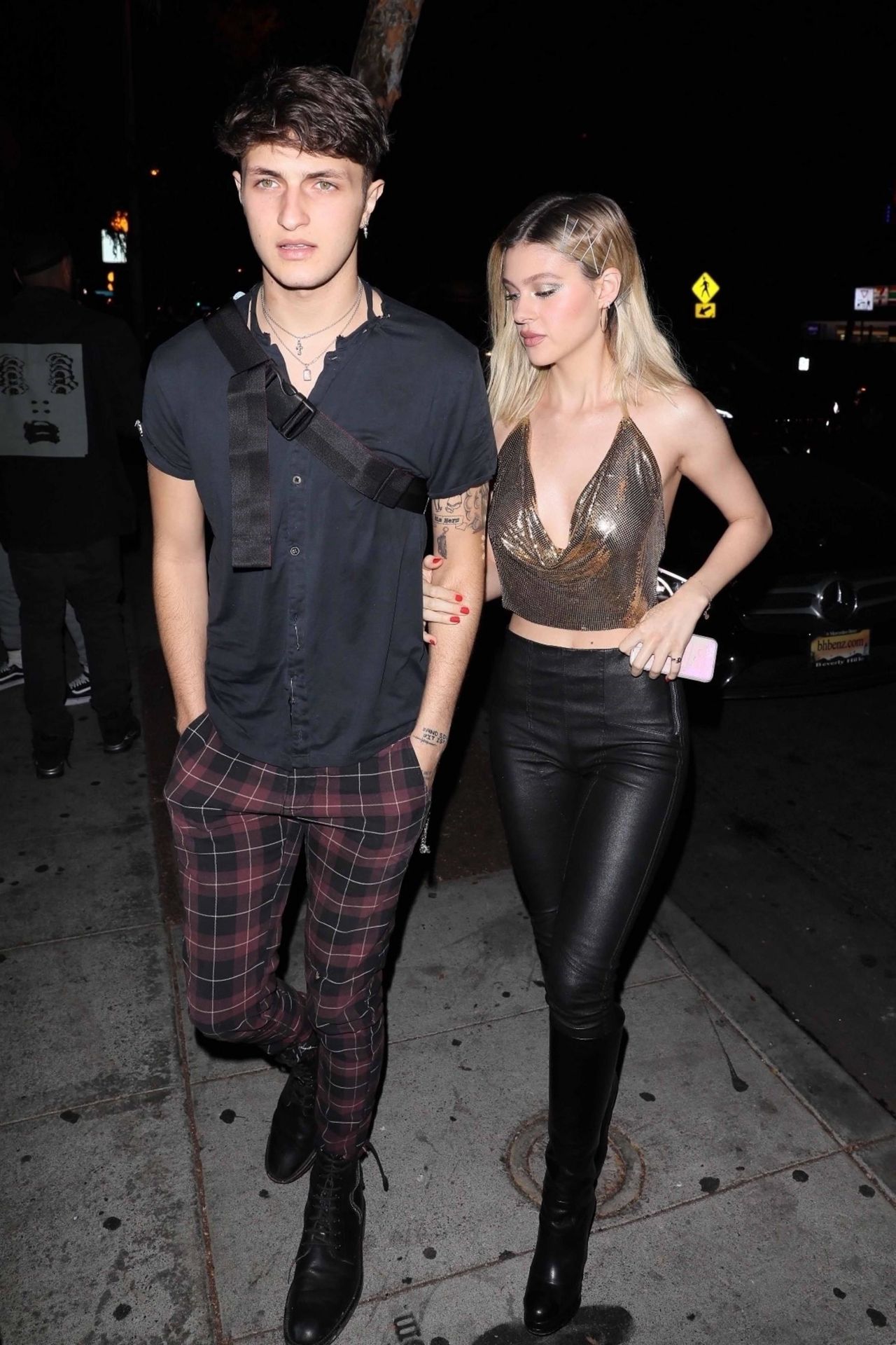 Nicola Peltz and Anwar Hadid - Halloween party at Delilah in West ...