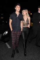 Nicola Peltz and Anwar Hadid - Halloween party at Delilah in West Hollywood 10/31/2017