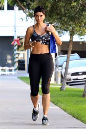 Nicole Murphy in Workout Gear - Los Angeles 11/22/2017