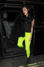 Nicole Scherzinger - Arriving at Reign Nightclub in London