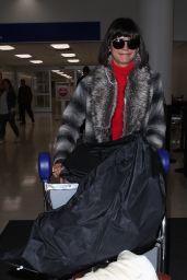 Nina Dobrev at LAX Airport in Los Angeles 11/15/2017
