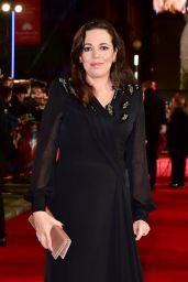 Olivia Colman – “Murder on the Orient Express” Red Carpet in London