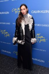 Rebecca Dayan – “Call Me By Your Name” Screening in New York