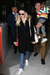 Reese Witherspoon With Daughter Ava Philippe - Charles de Gaulle Airport Paris 11/22/2017