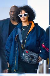 Rihanna at JFK Airport in New York City 11/05/2017