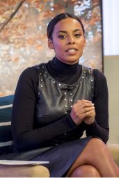 Rochelle Humes Appeared on This Morning TV Show in London 11/16/2017