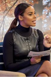 Rochelle Humes Appeared on This Morning TV Show in London 11/16/2017