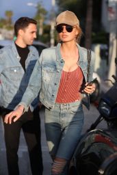 Romee Strijd at Zinque Café in West Hollywood 11/01/2017