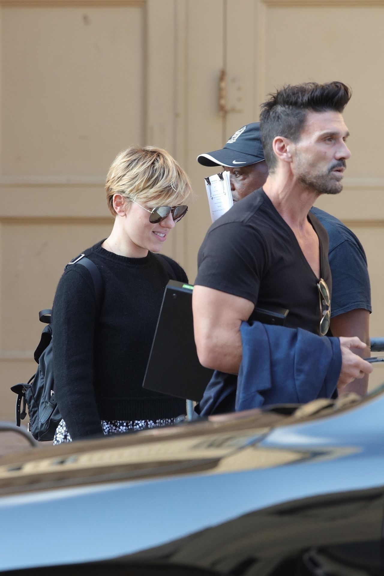 Scarlett Johansson - Wraps up a Rehearsal with Frank ...