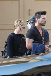 Scarlett Johansson - Wraps up a Rehearsal with Frank Grillo in Atlanta 11/05/2017