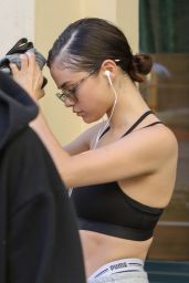Selena Gomez in Workout Gear - Los Angeles 11/11/2017