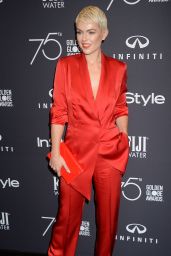 Serinda Swan – HFPA and InStyle Celebrate Golden Globe Season in Los Angeles 11/15/2017