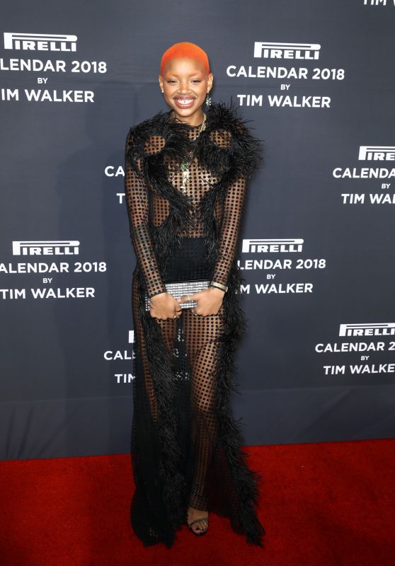 Slick Woods – Pirelli Calendar 2018 Cocktail Reception and Gala Dinner in NY