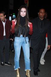 Sofia Carson Night Out Style - New York 11/21/2017
