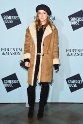 Sophie Rundle - Skate at Somerset House Launch Party in London 11/14/2017