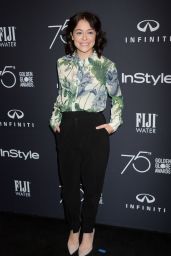 Tatiana Maslany – HFPA and InStyle Celebrate Golden Globe Season in Los Angeles 11/15/2017