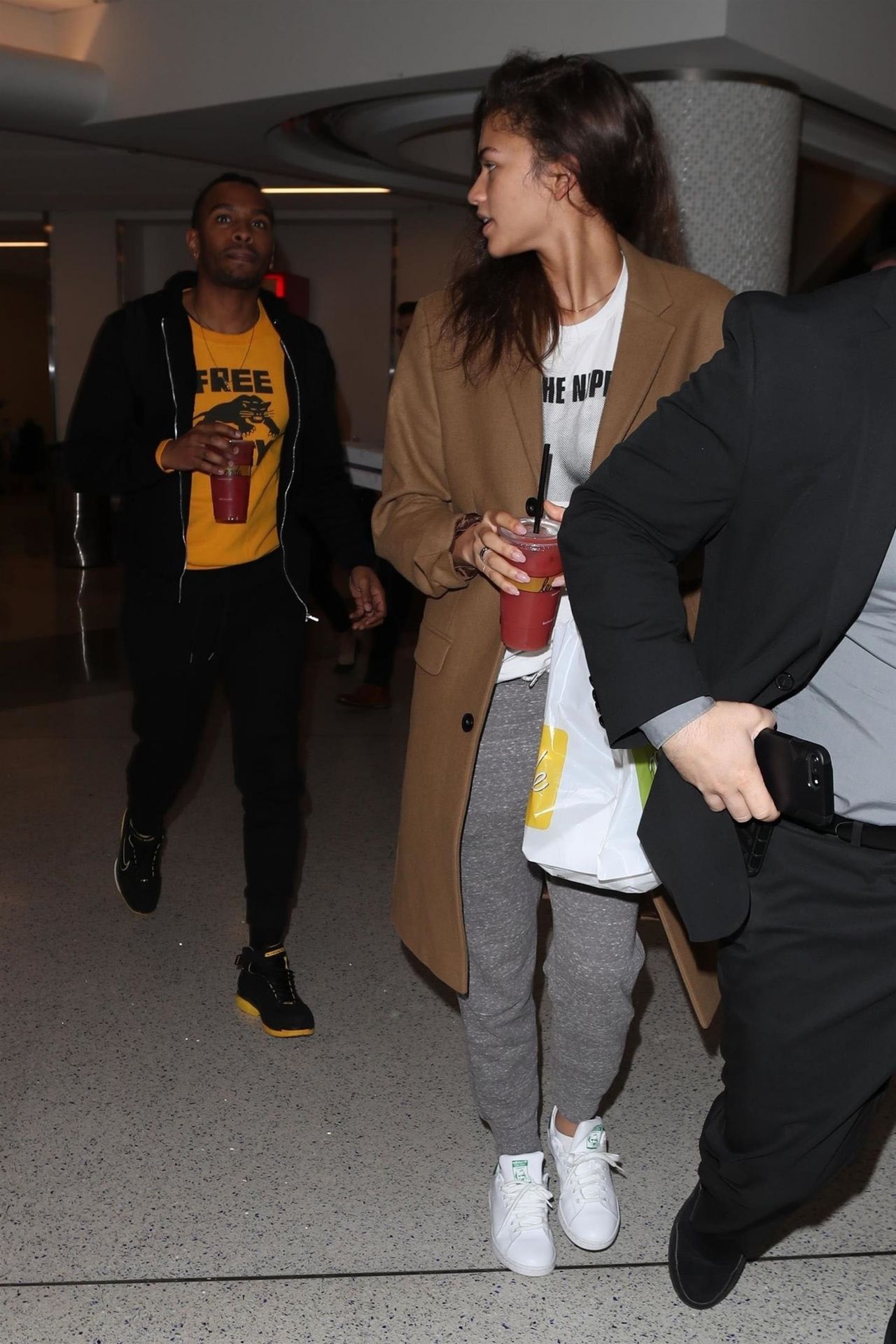 Zendaya arrives at Los Angeles International Airport Featuring: Zendaya  Where: Los Angeles, Stock Photo, Picture And Rights Managed Image. Pic.  WEN-WENN23819949