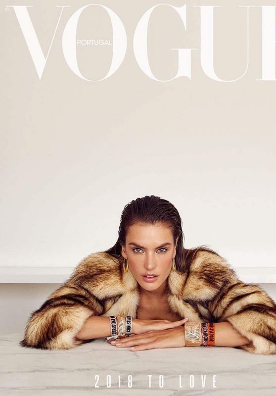 Alessandra Ambrosio - Vogue Magazine Portugal January 2018