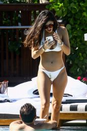 Alexandra Michelle Rodriguez in Bikini at the Pool in Miami 12/05/2017