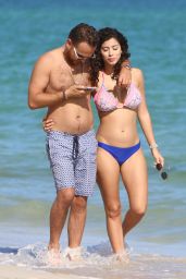 Alexandra Rodriguez in Two Piece Bikini in Miami Beach 12/07/2017